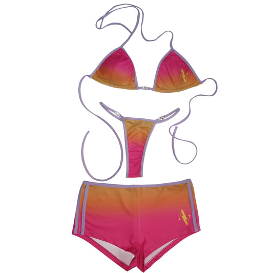 "SUNKIST" 3 Piece Bikini Set